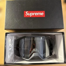 Supreme Online Fox Racing Vue Goggles Black Color BLK-NS Fitting only w/Box Used
