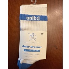 Lacrosse Unlimited crew socks ankle breaker f...