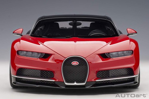 AUTOart 1 12 Bugatti Chiron 2017 Red Black 12113 - Picture 9 of 9