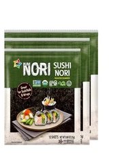 Roasted Seaweed Sushi Nori 25g, 30 sheets