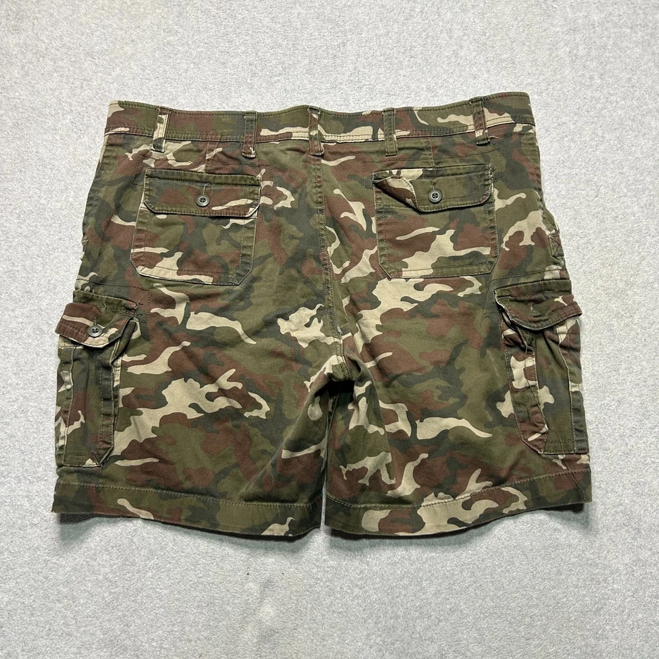 Pantalones Cortos de Carga Foundry Camuflados Para Hombres 46 Verde 9" Ejército Militar Chino Foto 2 de 4