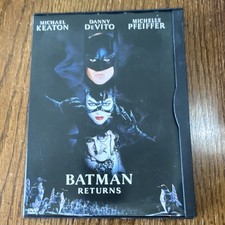 Warner Bros Batman Returns DVD Widescreen Special Features Keaton DeVito Pfeiff…