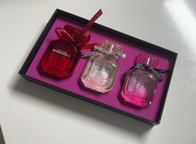 Victoria's Secret Bombshell Perfume Miniatures Set, 3 Bottles