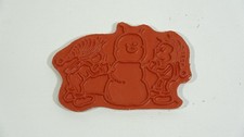 A Lota Bugs Building Frosty J001 Rubber Stamp