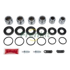 1x ORIGINAL® Frenkit Reparatursatz, Bremssattel Vorne für VW TOUAREG (CR7 RC8)