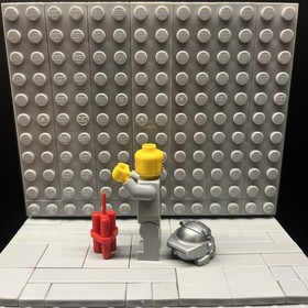 Lego Powers Miners Rex In Gray Suit PM024 From Set 8188