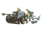 TAMIYA 35047 Pak40 75mm Anti Tank Gun Plastic Model Kit 1/35 Scale