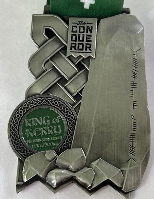 The Conqueror King Of Kerry Ireland Virtual Challenge  Medal