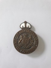 WW1 Metropolitan police Special Constabulary, white crown badge