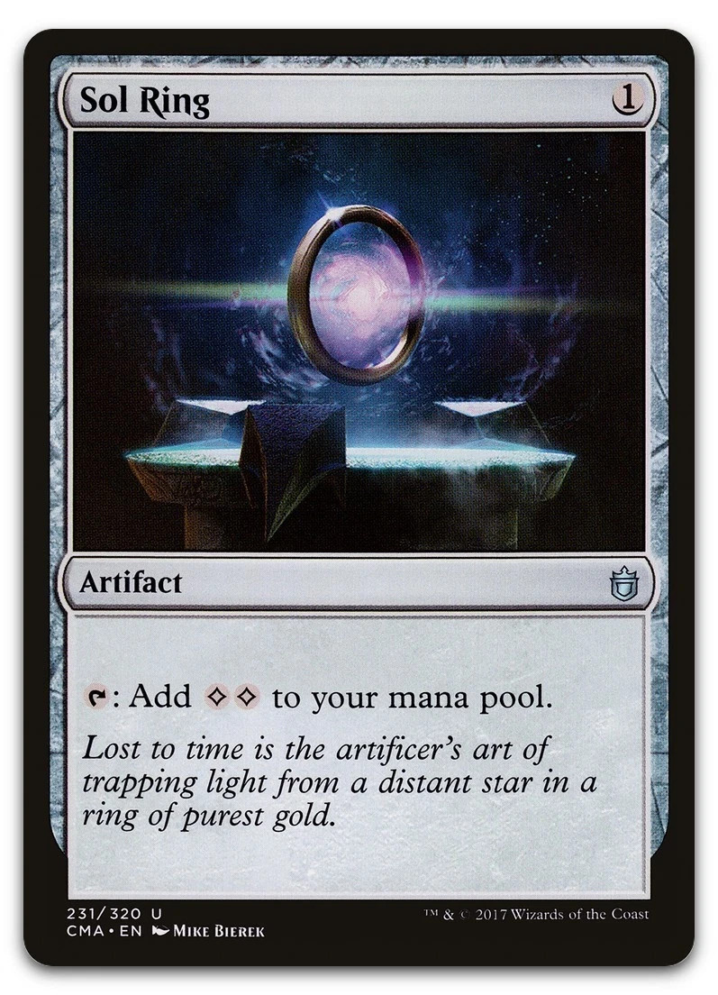 Sol Ring #231 MTG Commander Anthology LP English