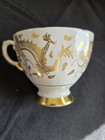 Vintage Tuscan Bone China Tea Cup and Saucer Light Pink W/Gold Dragons England  — photo 8