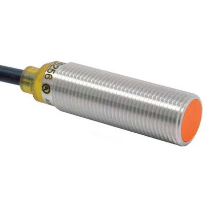 Ifm Ifs256 Cylindrical, Inductive Proximity Sensor, 12 Mm Dia., Brass, 2 M,