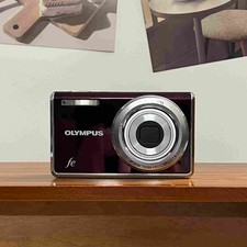 Olympus FE-4010 Vintage Digital Camera 8MP with Tested Working English
