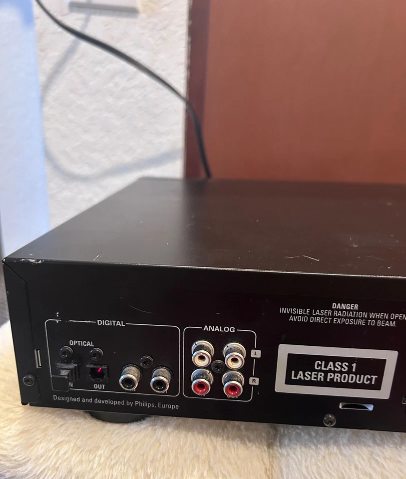 Philips CDR775 Audio CD Recorder Player Dual Deck Tested Works W/ Remote - Image 4 of 4