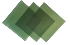 JSP®4"x4" sheet wax 18 gauge green