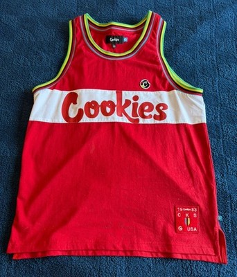 Berner & Co. Cookies SF Red Tank Top Men s Jamaican Colors