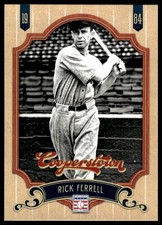 2012 Panini Cooperstown #137 Rick Ferrell Boston Red Sox NM+