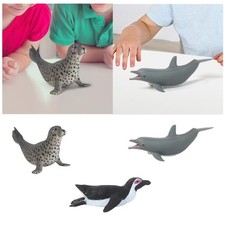 Sea Animal Figure Sea Creatures Toy Desktop Decoration Learning Toy Lifelike