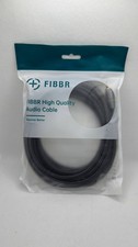 FIBBR 5m Optical Audio Cable TOSLINK Digital Sound Lead PS4 Xbox TV New
