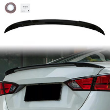 For 2019-2025 22 Nissan Altima Gloss Black Jdm Style Rear Trunk Spoiler Wing Lip