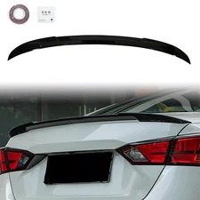 For 2019-2025 22 Nissan Altima Gloss Black JDM Style Rear Trunk Spoiler Wing Lip