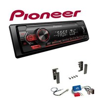 Pioneer 1-DIN Autoradio USB AUX Android Set FüR Audi A4 Limo Facelift 1999-2000
