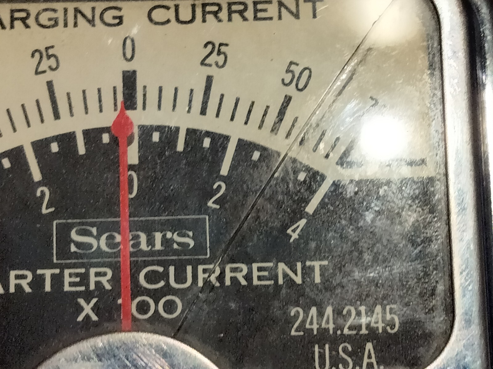 Sears Inductive Pickup Ammeter Automotive Starter Draw & Alt & Generator Output eBay