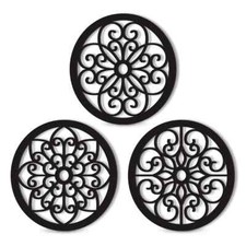 Bnesi 3 Pieces Thickened Rustic Wood Wall Decor,Modern Farmhouse Hanging Deco...