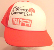 Waikele Oahu Hawaii Hat Trucker Snapback Country Club Golf Printed Cap