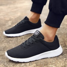 Breathable Outdoor Walking Shoes Running Sneaker Sports Gym Fitness Men's Casual