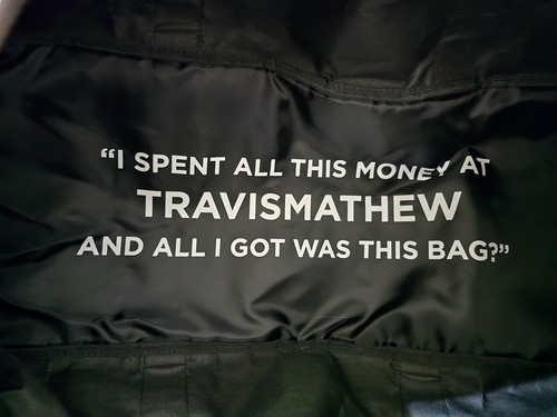 Travis Mathew TravisMathew Island Palm Trees Duffle Bag w/Adjustable Strap - 第 9/10 張圖片