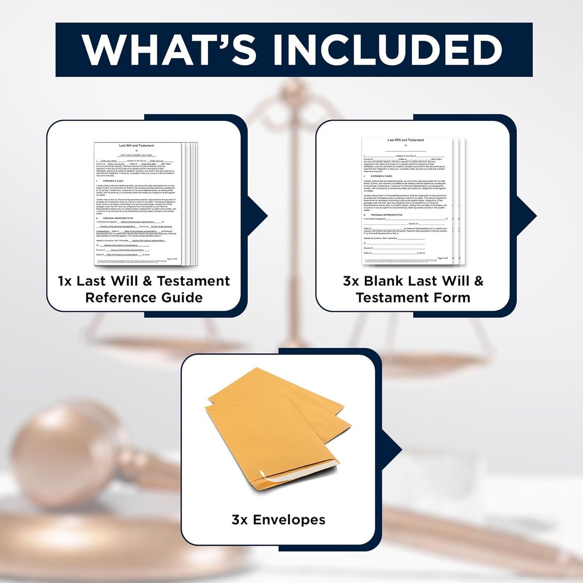 KING PRINT Last Will And Testament Kit 2025 - Complete Estate Planning Forms With Guide