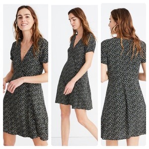 button wrap dress madewell