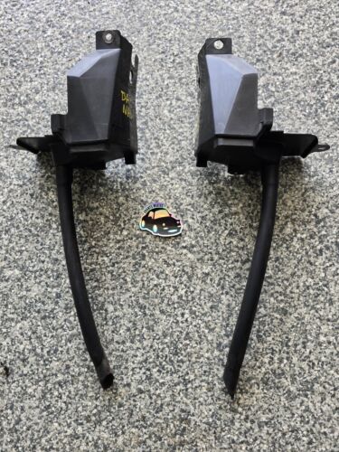 Mazda Miata 90-97 OEM Water Rain Rail Plastic Drain Tubes Pair Set