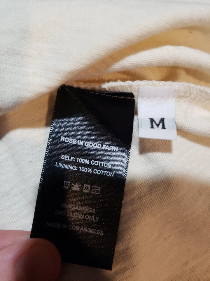 Nueva Camisa Rosa de Buena Fe/1400 x Trippie Roja Manga Larga, Talla M NUNCA USADA Foto 3 de 3