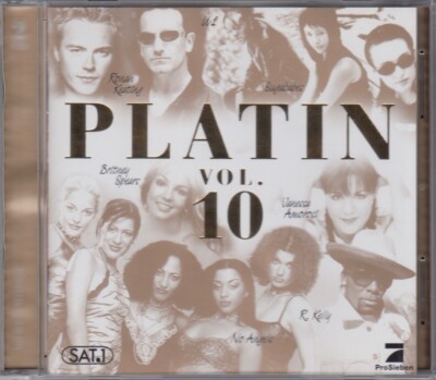 Platin 10 2CD:U2,A-HA,SADE,TEXAS,CORRS,CHRIS REA,CRAIG DAVID,REAMONN,BON JOVI