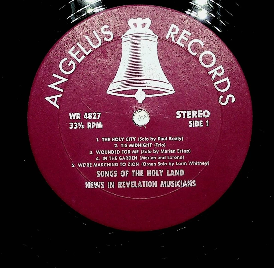 Colton California News In Revelation Marian Estep Christian Vinyl LP Record VG+ - Image 4 of 4