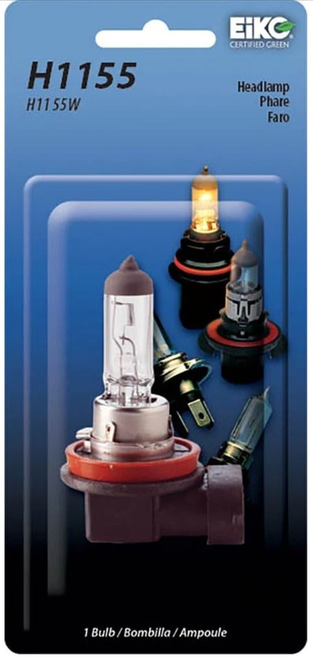 LOT OF 10 BULK EIKO H1155-BP, H11 SERIES HALOGEN BULB 12.8V, 55W - Image 2 of 4