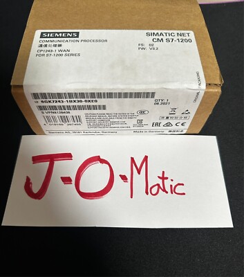 SIEMENS Communication Processor CP1243-1 WAN For S7-1200 Series (SEALED)