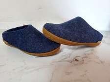 Glerups Wool Slipper Mules Unisex Euro 35 NWT