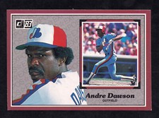 ANDRE DAWSON 1983 DONRUSS ACTION ALLSTARS  CARD #9 EXPOS (3.5