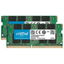 Crucial 64GB (2 x 32GB) PC4-21300 (DDR4-2666) Memory 
