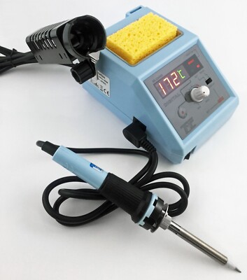 TMC Temperature Controlled Digital Soldering Station, Ceramic Element, 24V, 60W