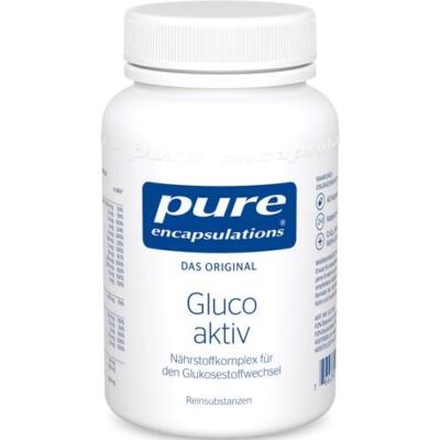 PURE ENCAPSULATIONS Gluco aktiv Kapseln, 60 St PZN 11195225