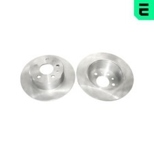 OPTIMAL 2x Bremsscheibe hinten Ø279 Voll für Mercedes-Benz SL R107 280 300