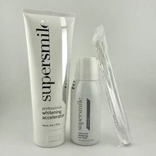 Supersmile Professional Whitening Accelerator + Pre-Rinse & Toothbrush Set