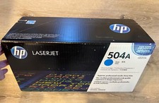 HP GENUINE TONER CARTRIDGE SET: 504X 504A SET  CE250X, CE251A, CE252A, CE253A