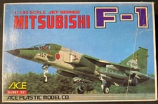 Ace Mitsubishi F-1 30-011 1/144 NIB Model Kit ‘Sullys Hobbies’