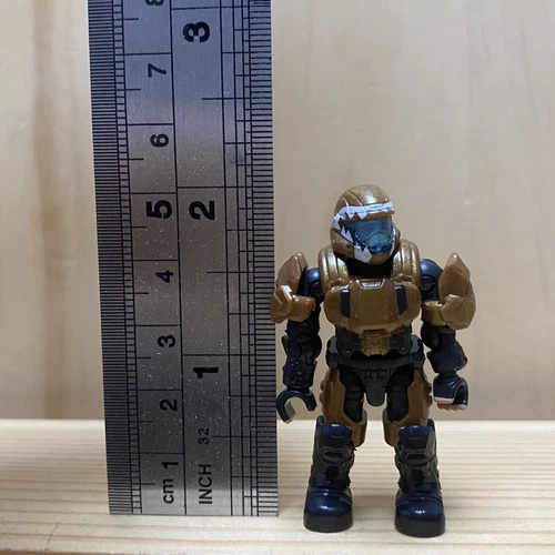 HALO MEGA BLOKS UNSC COBRE TIBURÓN PADPRINT ODST SERIE METÁLICA MINI FIGURA JUGUETE - Imagen 2 de 4