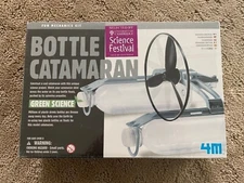 Bottle Catamaran by 4M Fun Mechanics Kit Green Science Recycle NEW